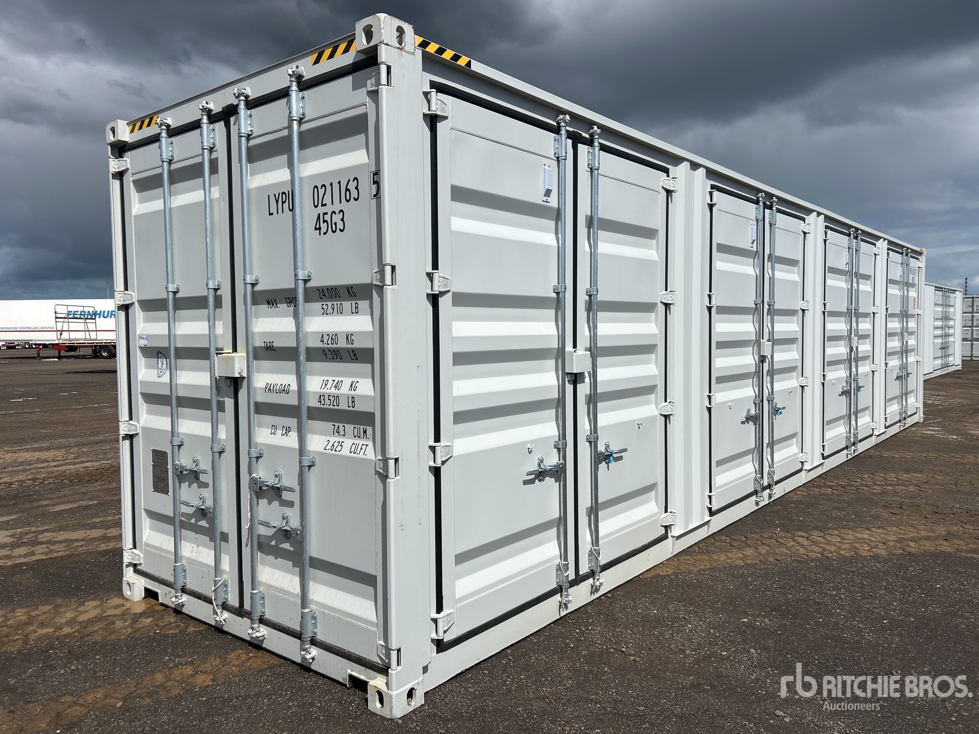 General Appearance with Picture, Left Front Corner