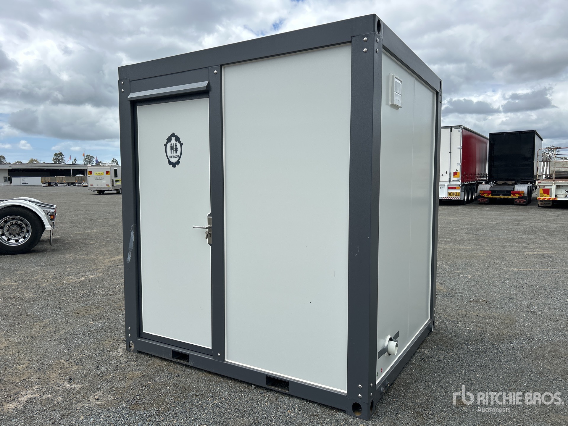 General Appearance with Picture, Left Front Corner