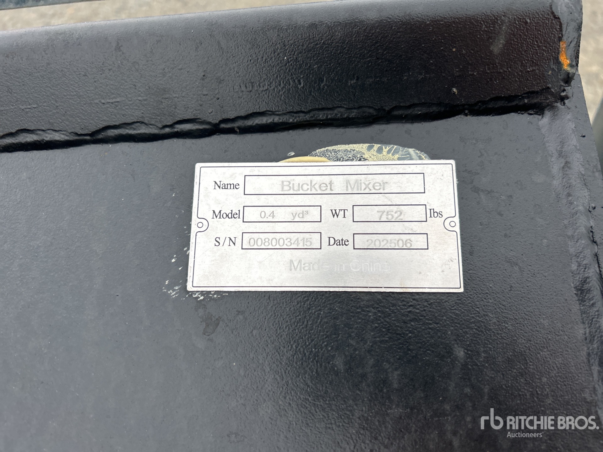 General Appearance with N.º de serie/VIN