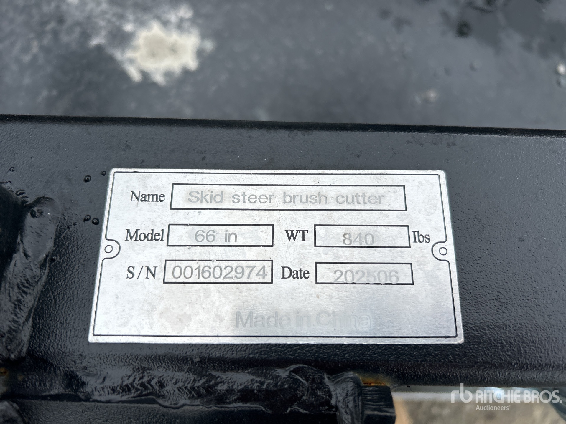 General Appearance with N.º de serie/VIN