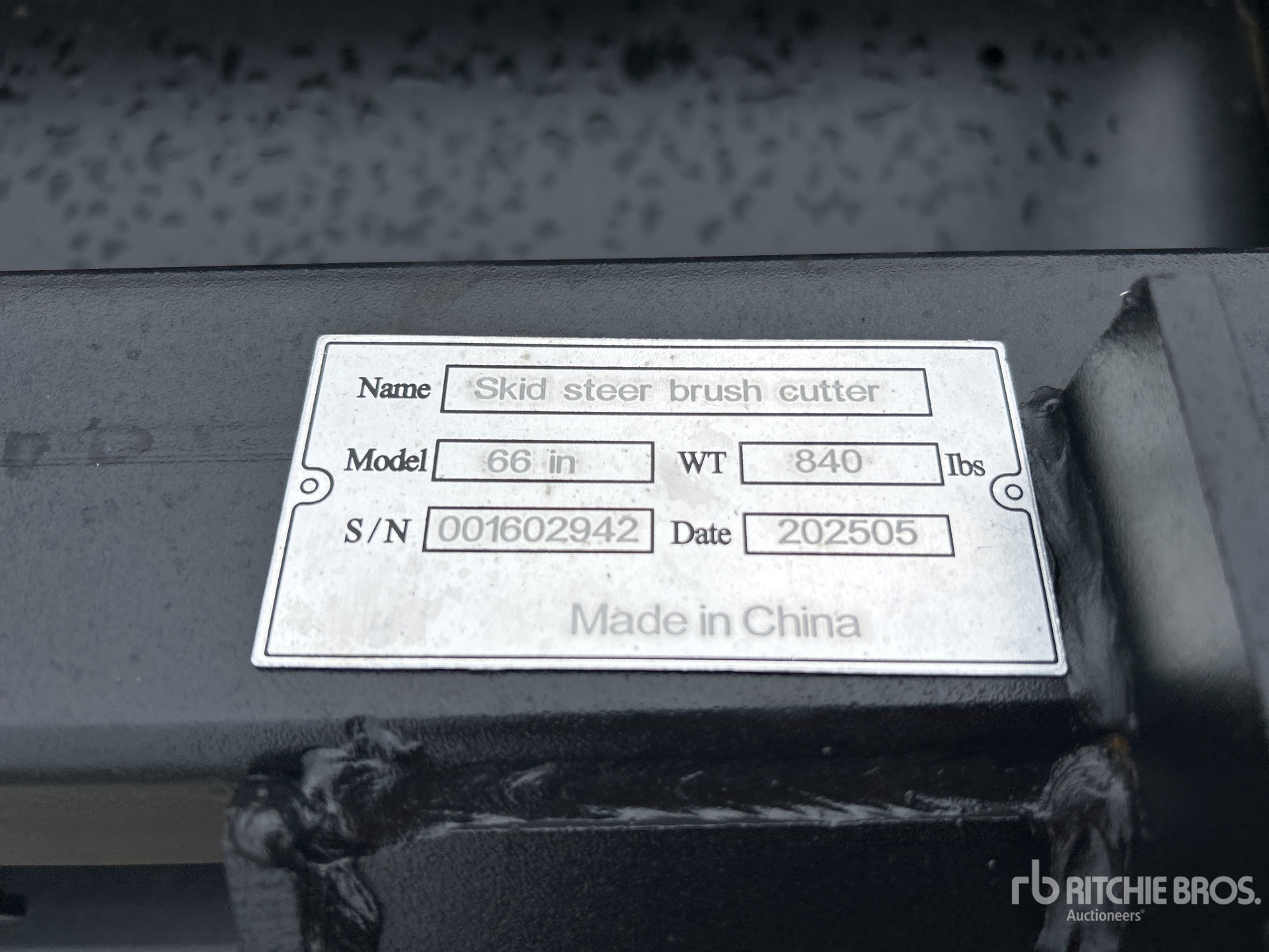 General Appearance with N.º de serie/VIN