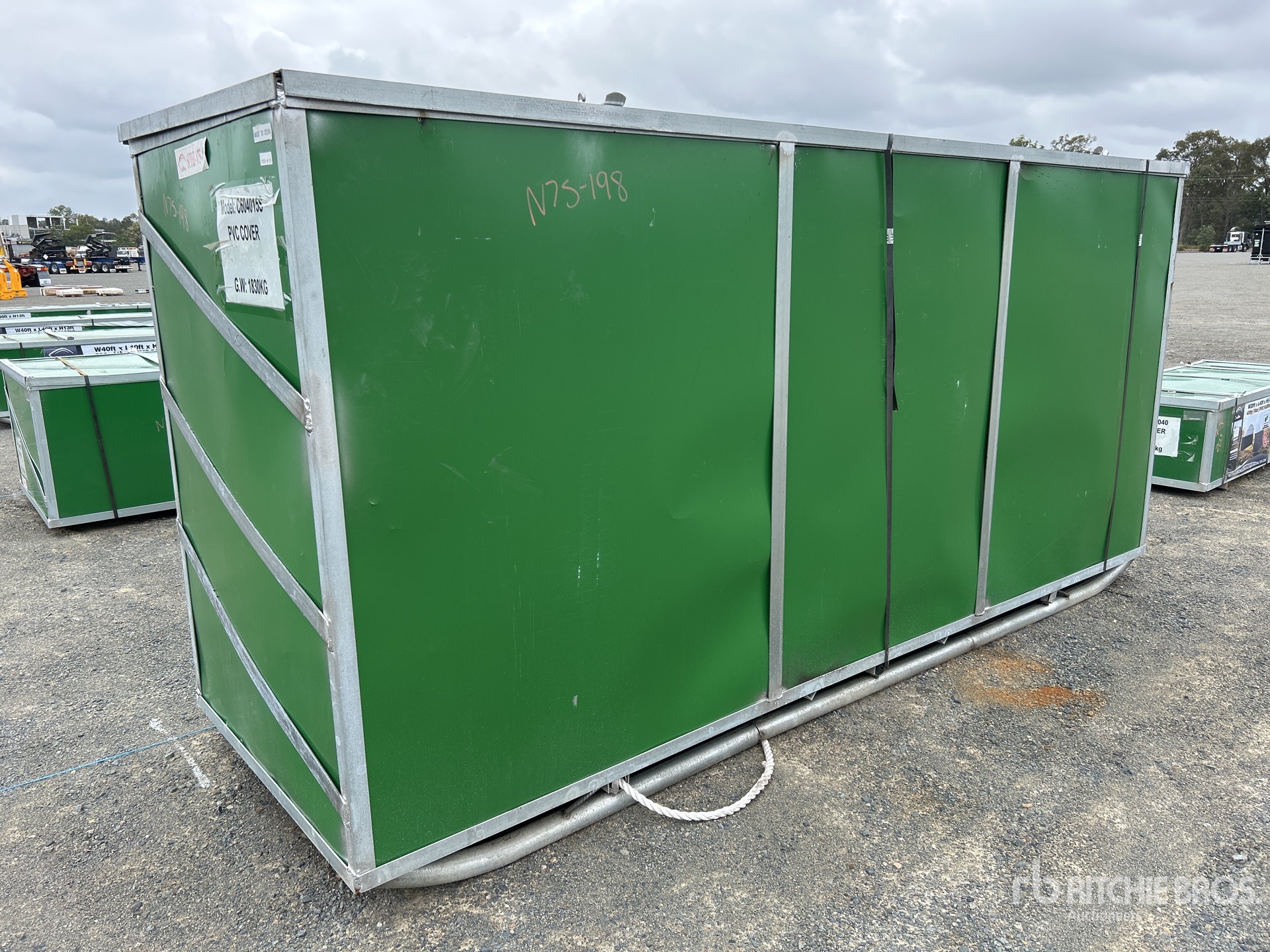 General Appearance with Picture, Left Rear Corner