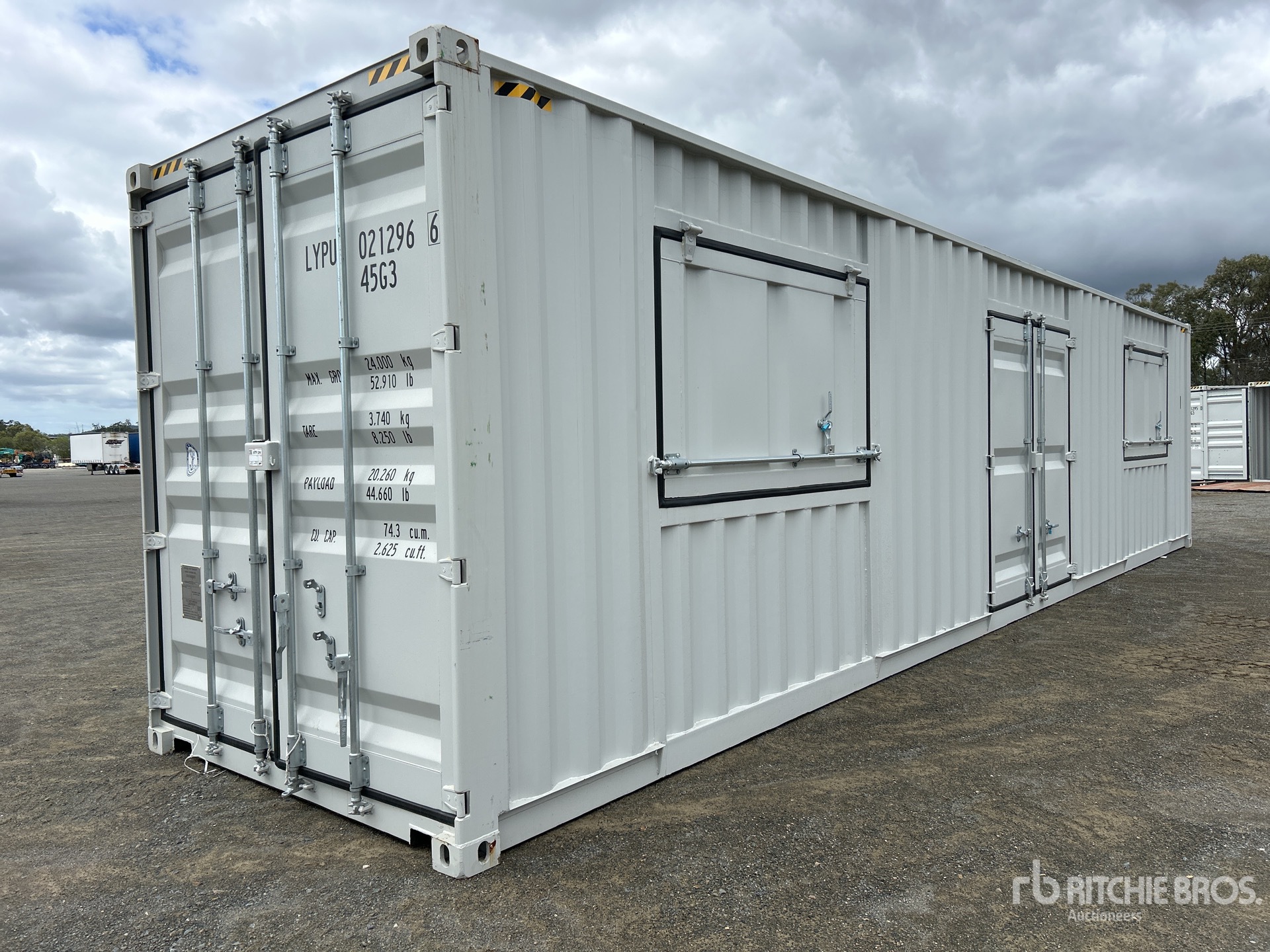 General Appearance with Picture, Left Front Corner