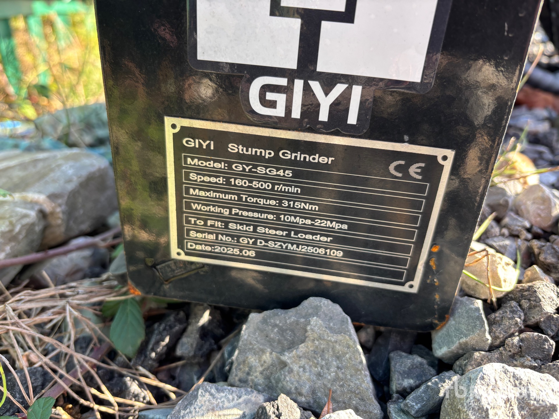 General Appearance with N.º de serie/VIN