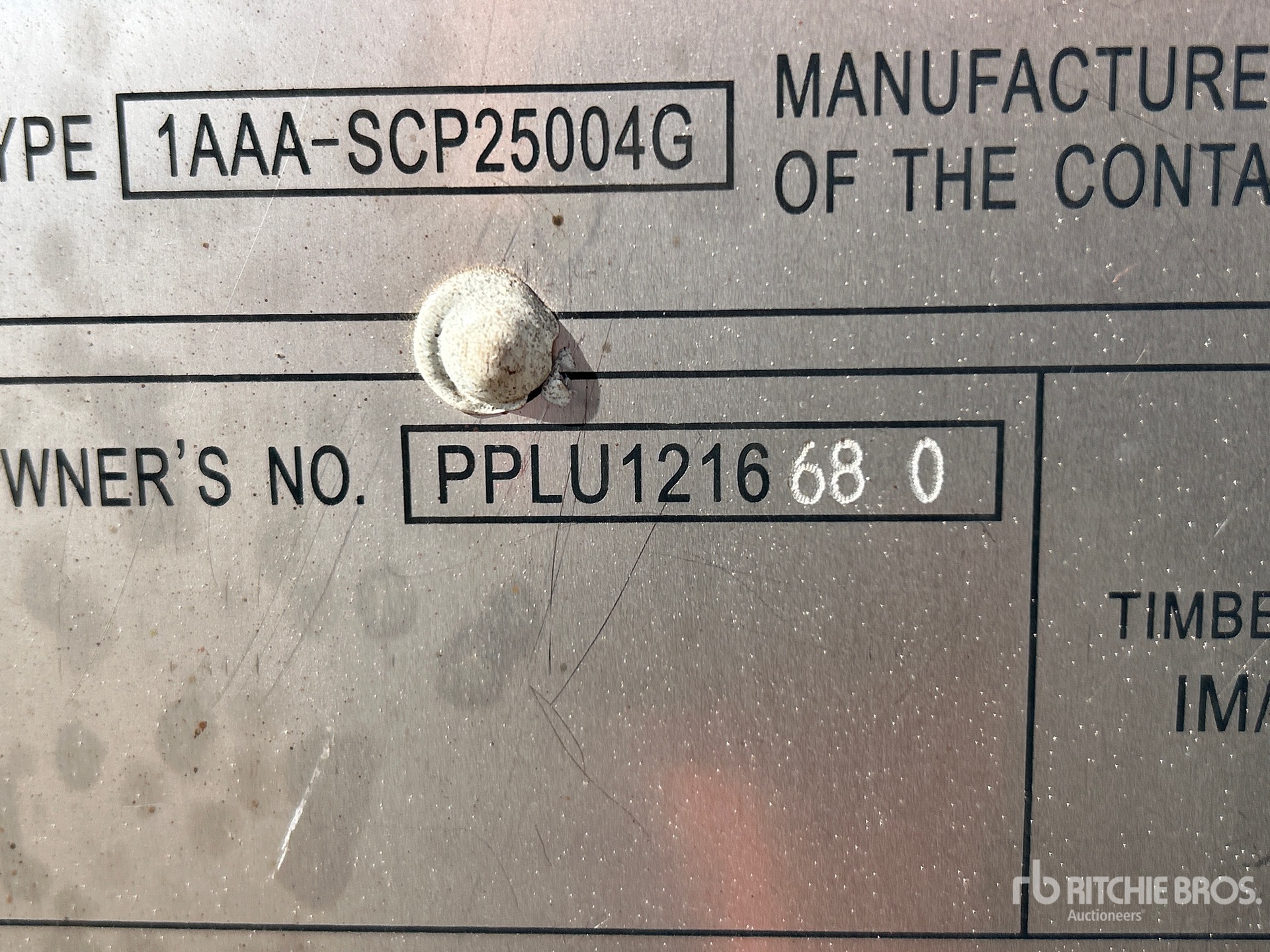 General Appearance with N.º de serie/VIN