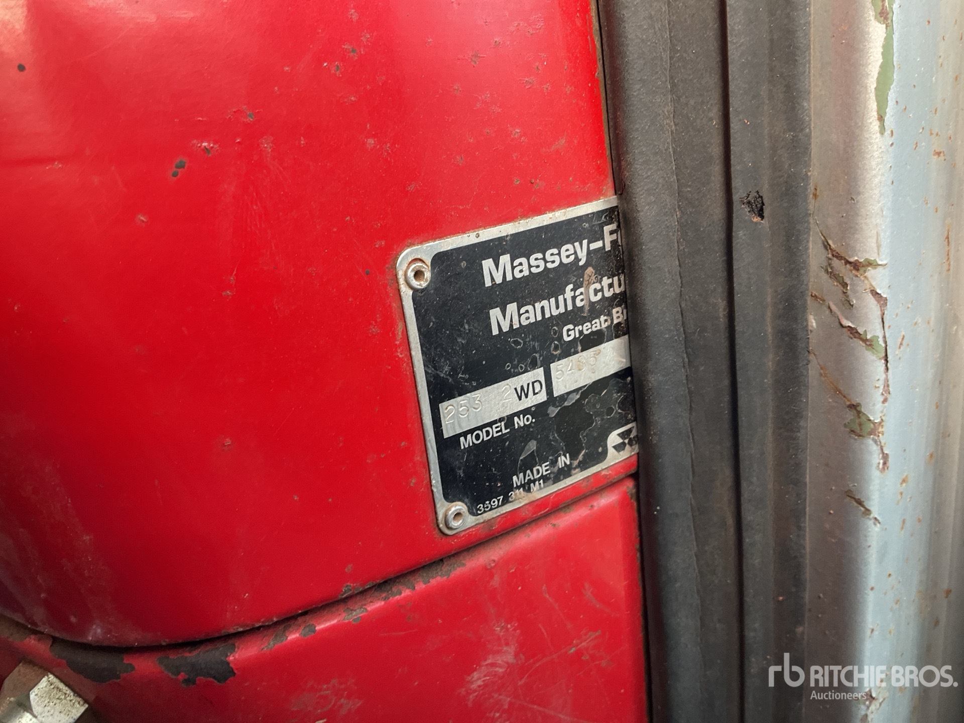 General Appearance with N.º de serie/VIN