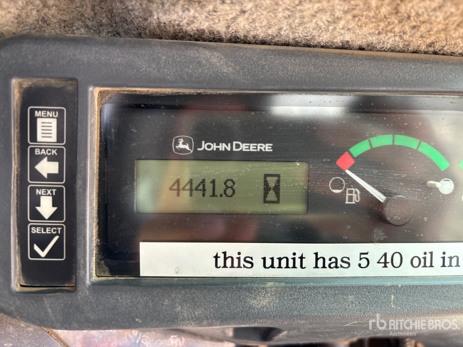 General Appearance with Hour Meter / Odometer