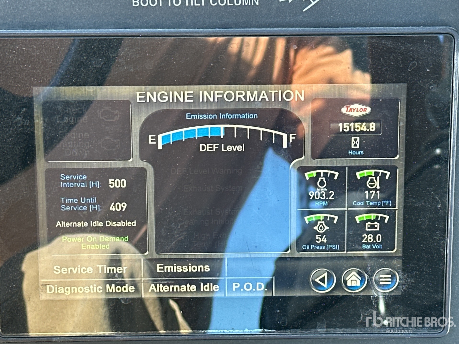 General Appearance with Hour Meter / Odometer