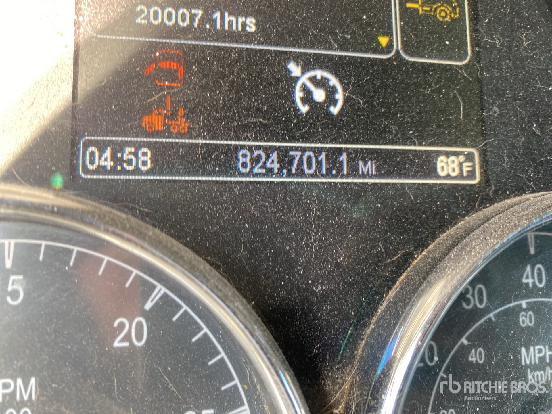 General Appearance with Hour Meter / Odometer