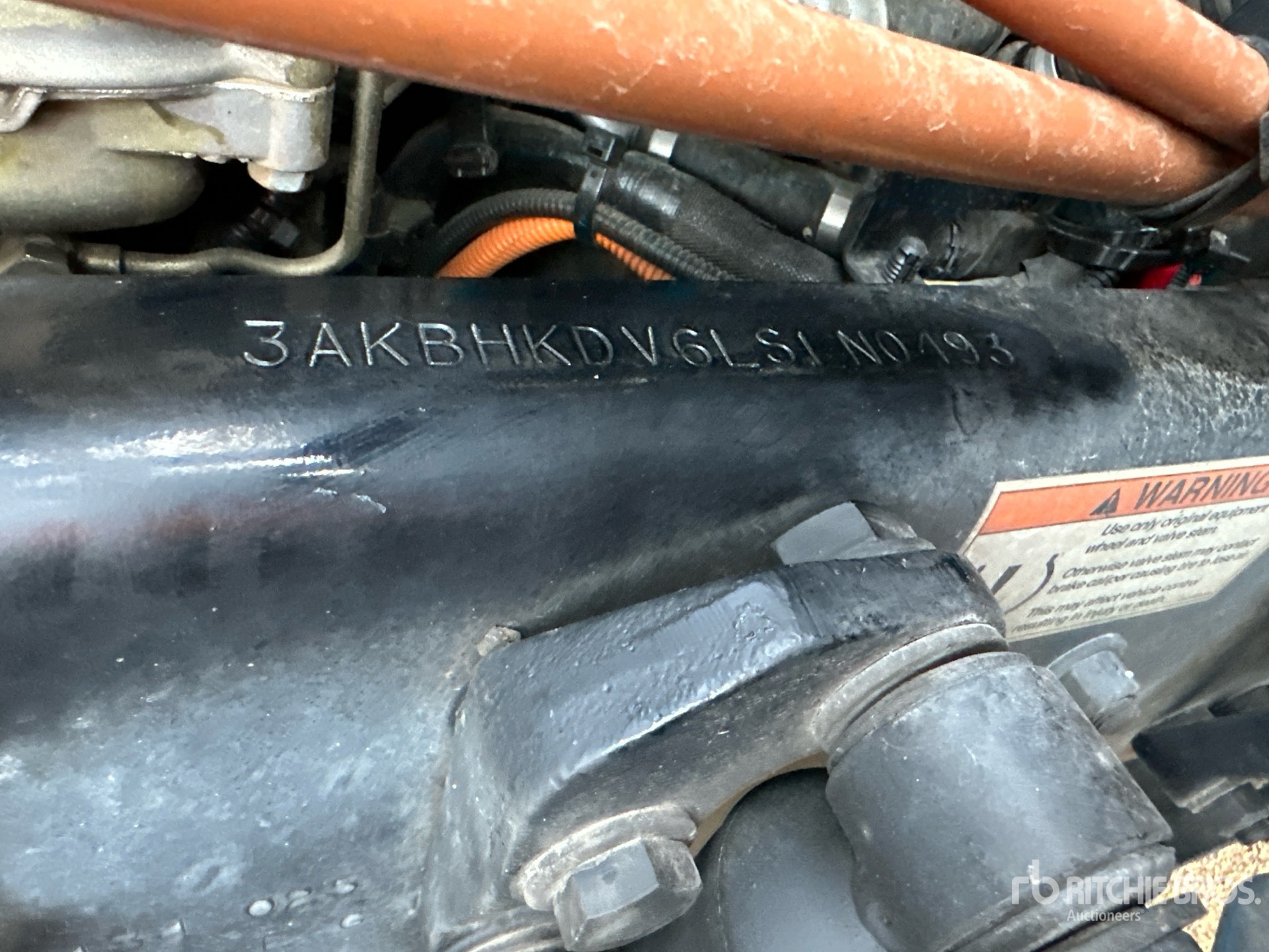 General Appearance with Second Serial Number/VIN Photo