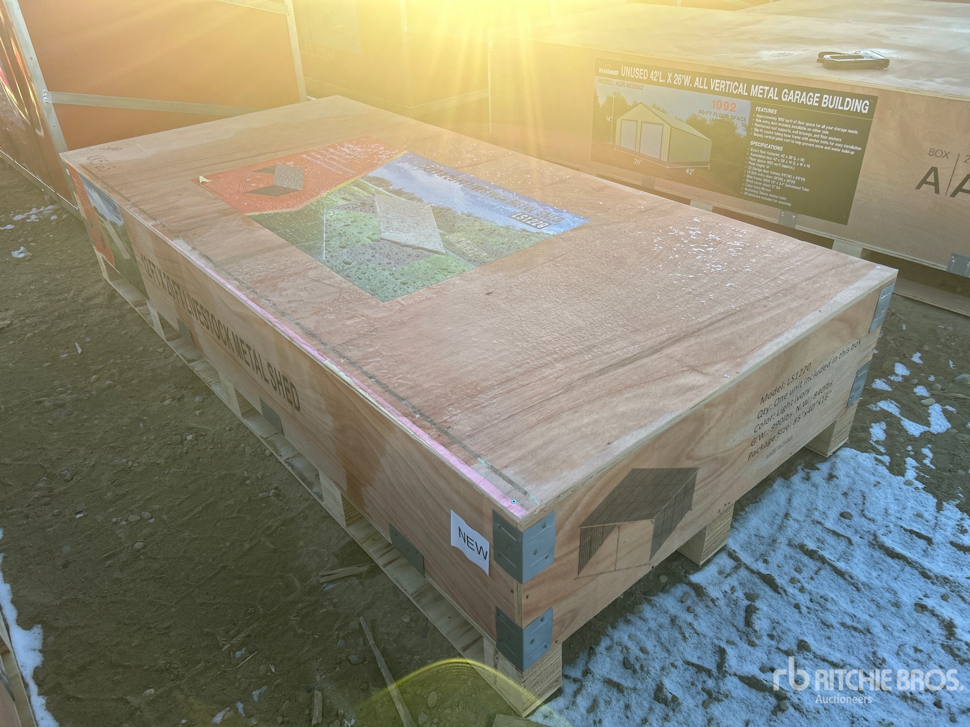 General Appearance with Picture, Left Front Corner