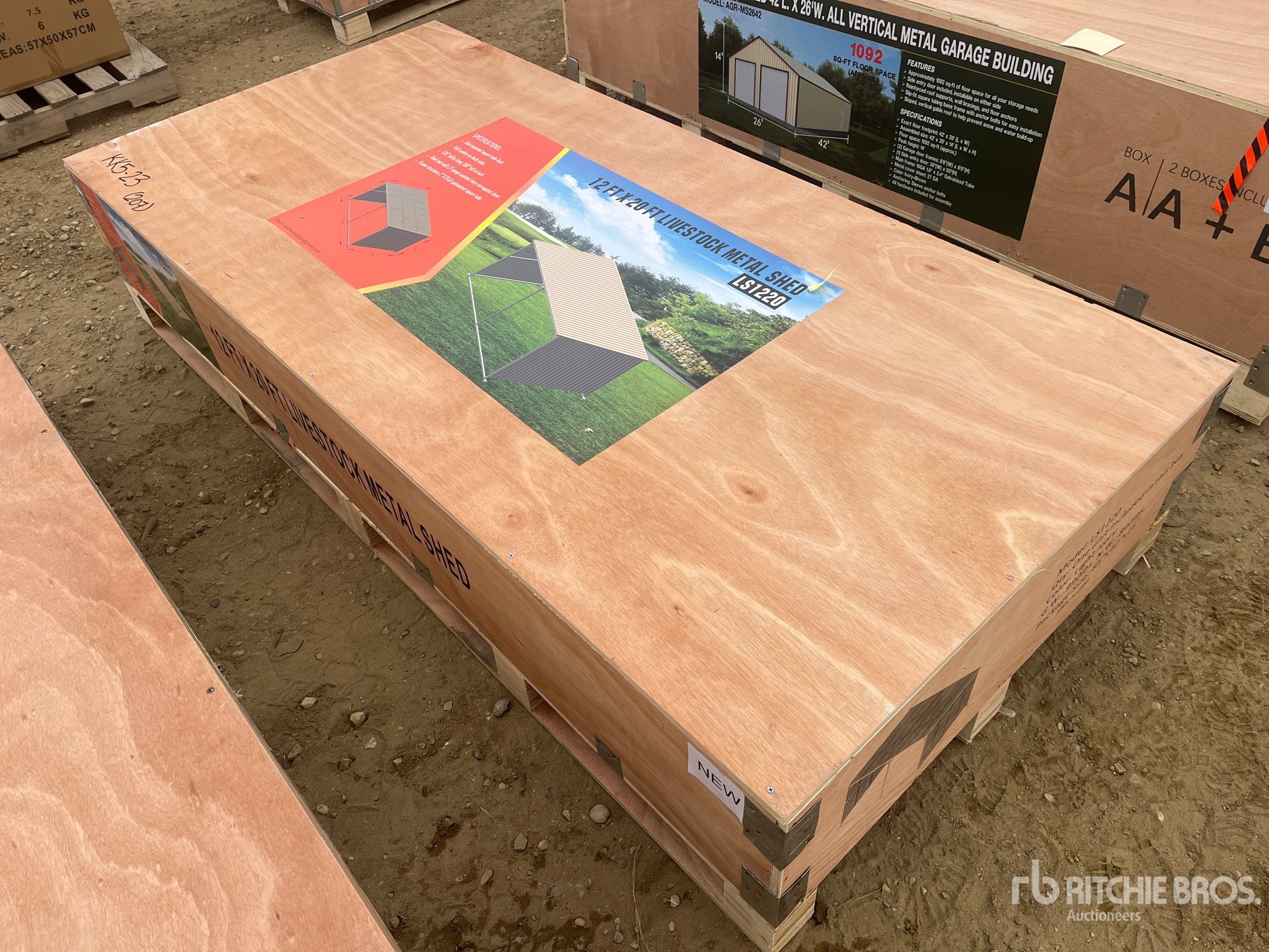 General Appearance with Picture, Left Front Corner