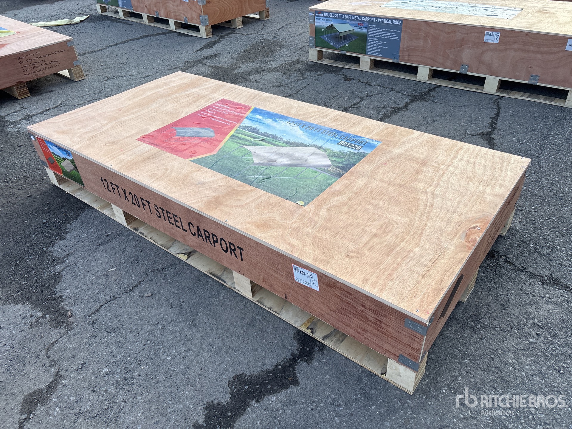 General Appearance with Picture, Left Front Corner