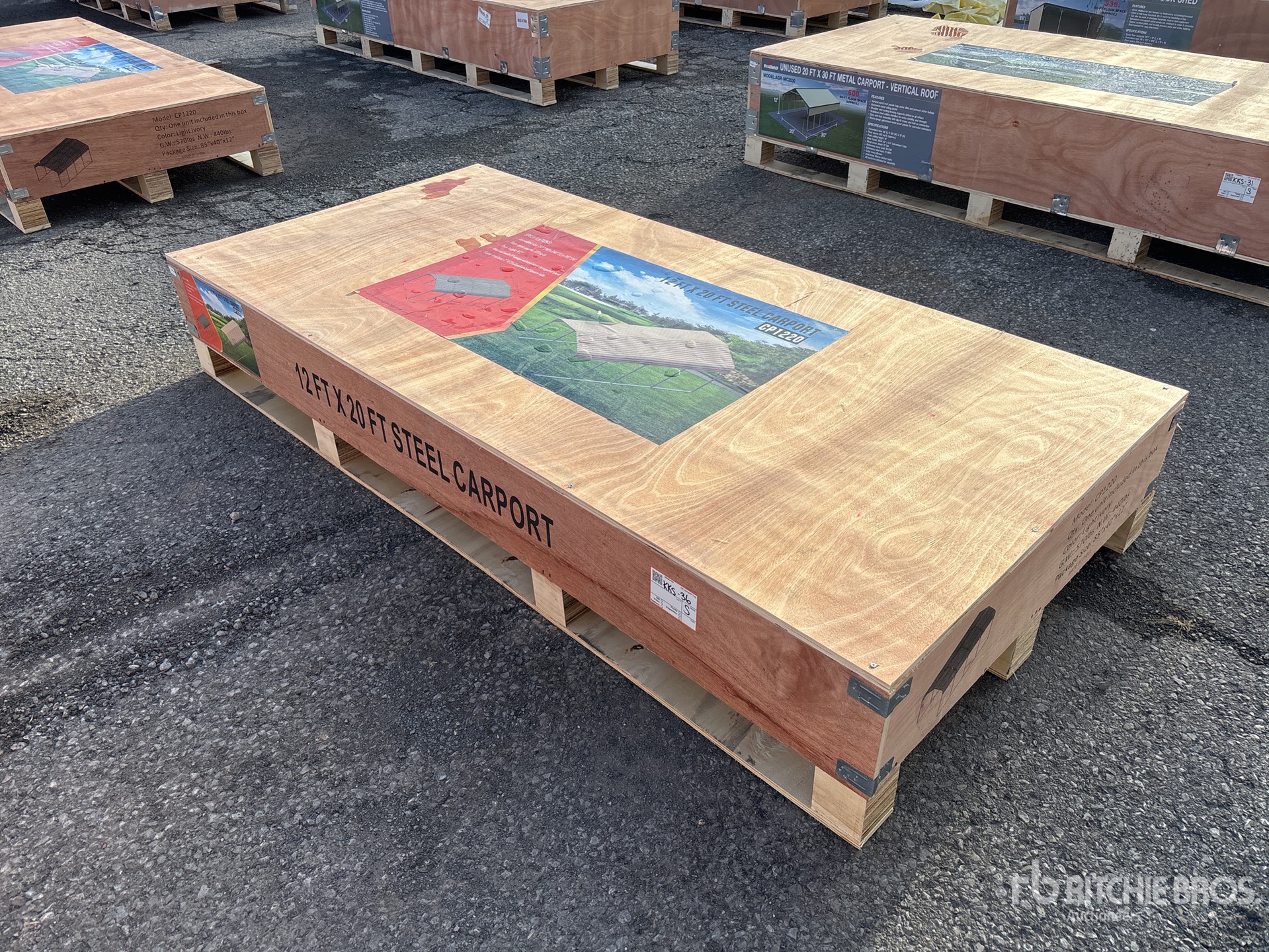 General Appearance with Picture, Left Front Corner