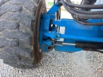 Chassis with Linka układu kierowniczego