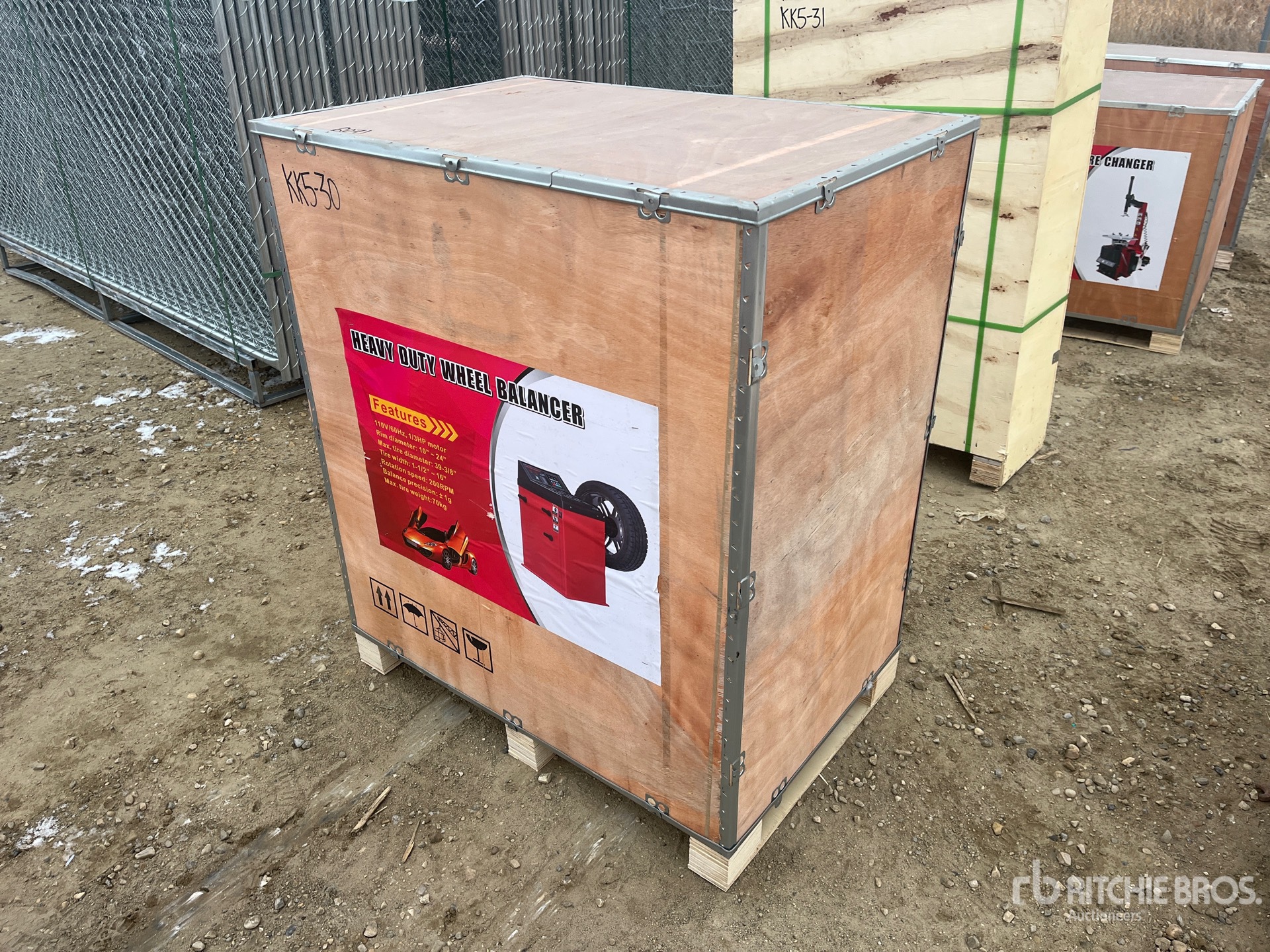 General Appearance with Picture, Left Front Corner