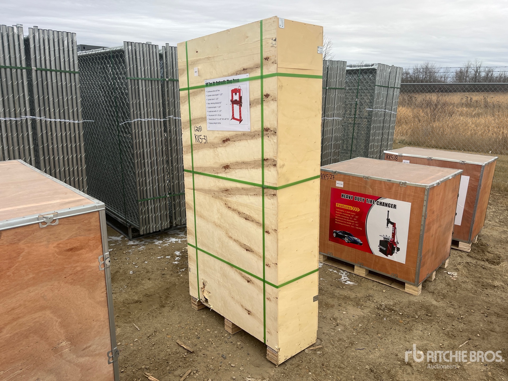 General Appearance with Picture, Left Front Corner