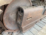 Undercarriage with Left Track Tensioner