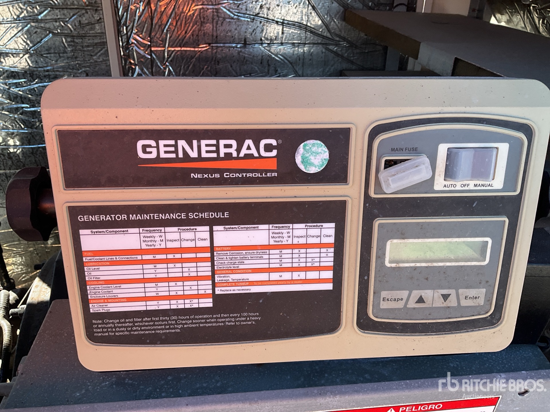 General Appearance with Hour Meter / Odometer