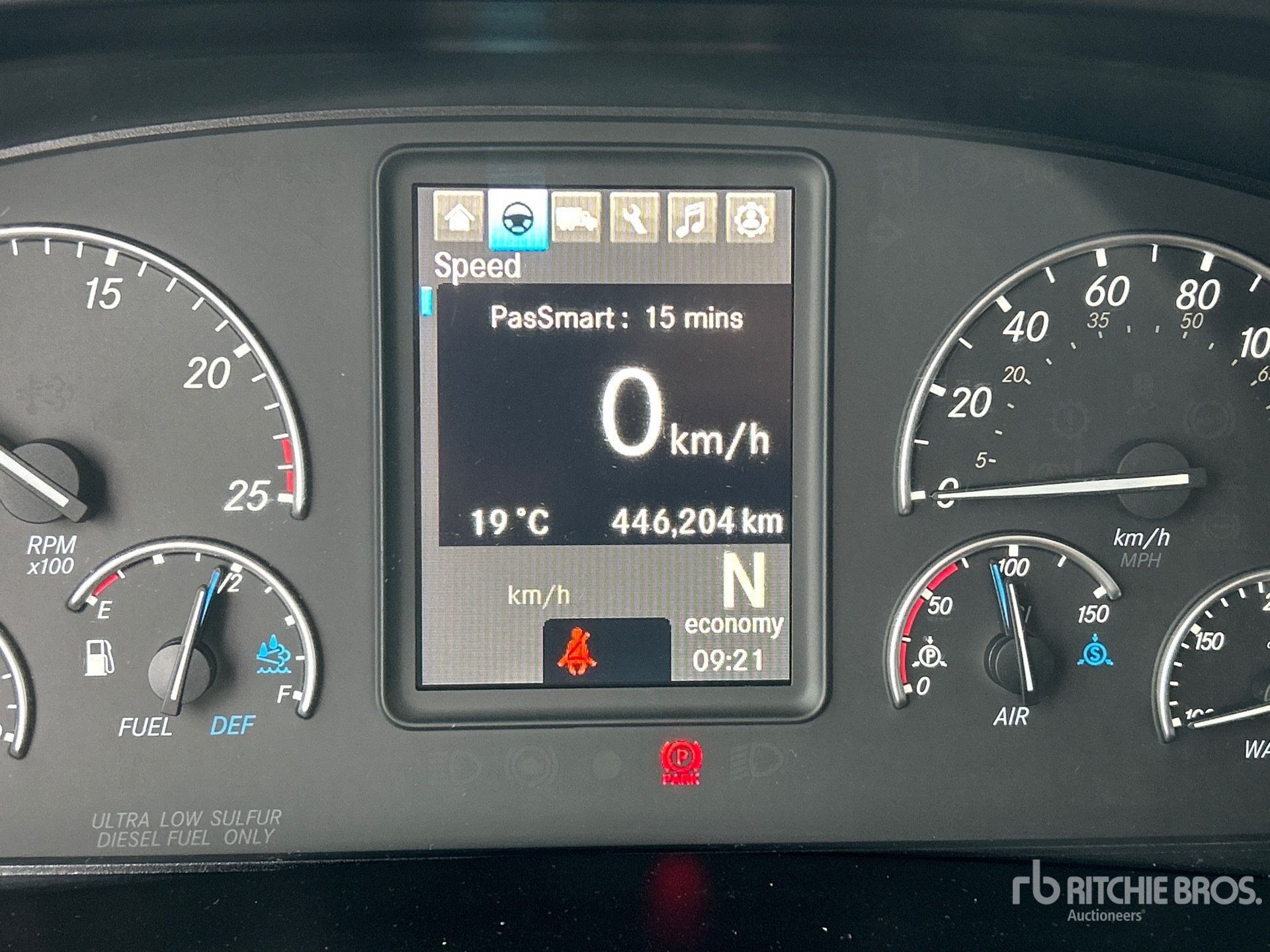 General Appearance with Hour Meter / Odometer