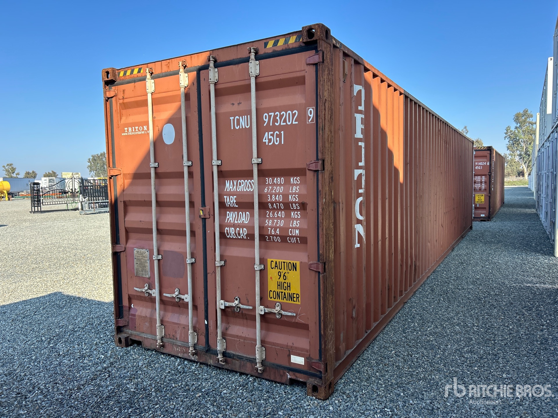 General Appearance with Picture, Right Rear Corner