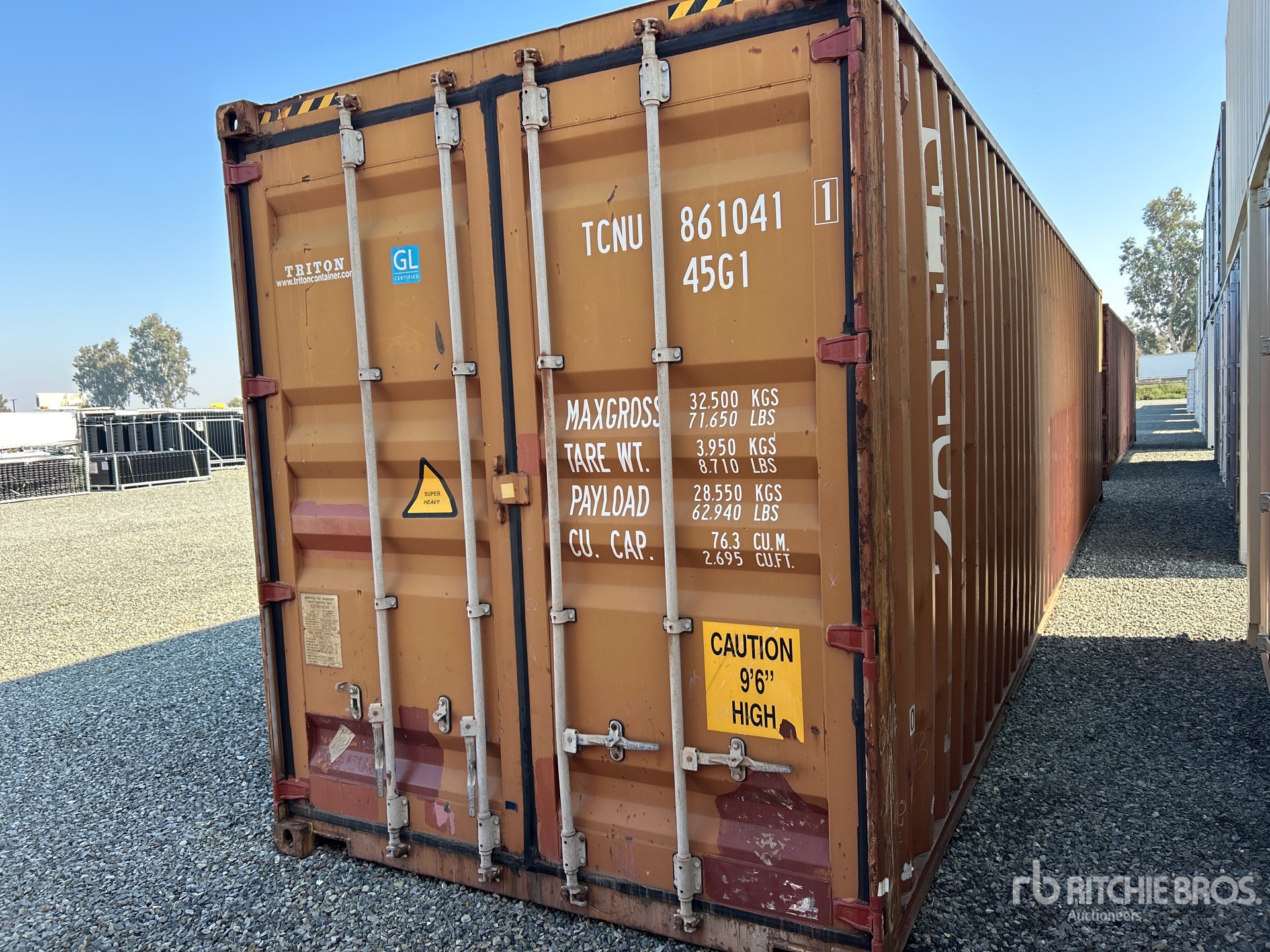 General Appearance with Picture, Right Rear Corner