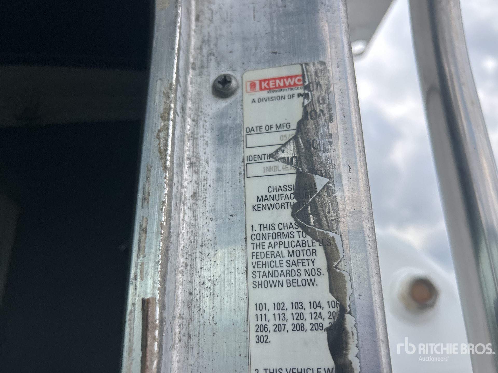 General Appearance with Numero seriale/numero d’identificazione del veicolo (VIN)