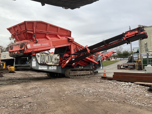 2012 Sandvik QE340 Tracked Incline Screen Plant 2012 Sandvik QE340 Tracked Incline Screen Plant