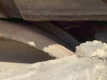 Undercarriage with Left Front Idler