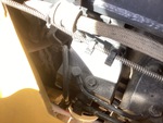 Engine with A/C Compressor