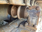 Undercarriage with Left Carrier Rollers