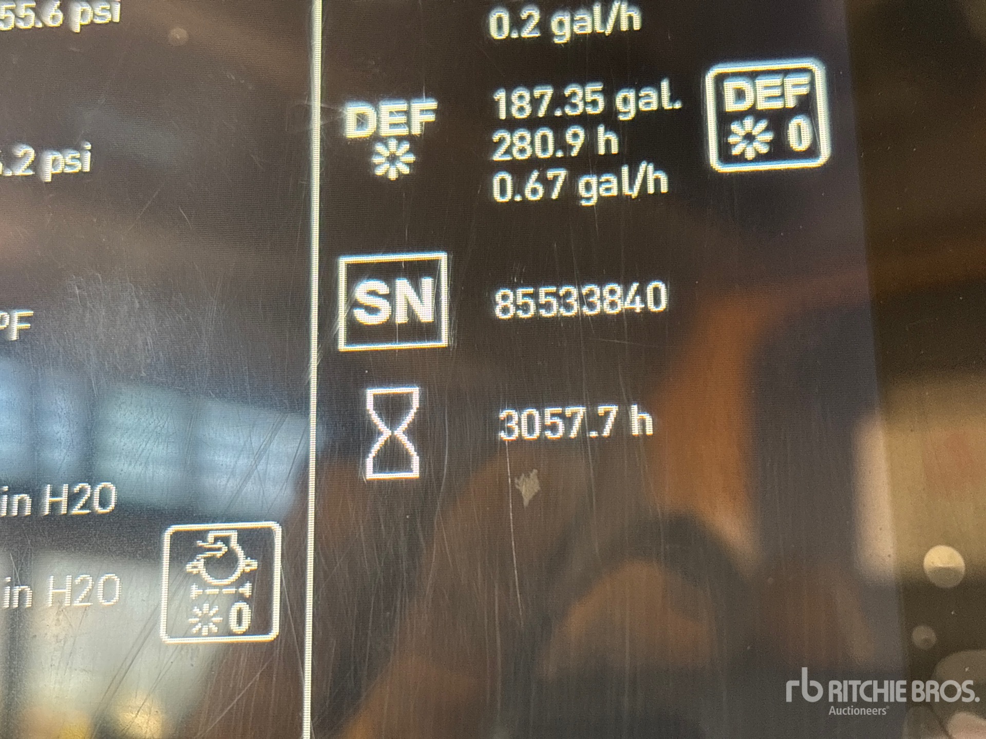 General Appearance with Hour Meter / Odometer