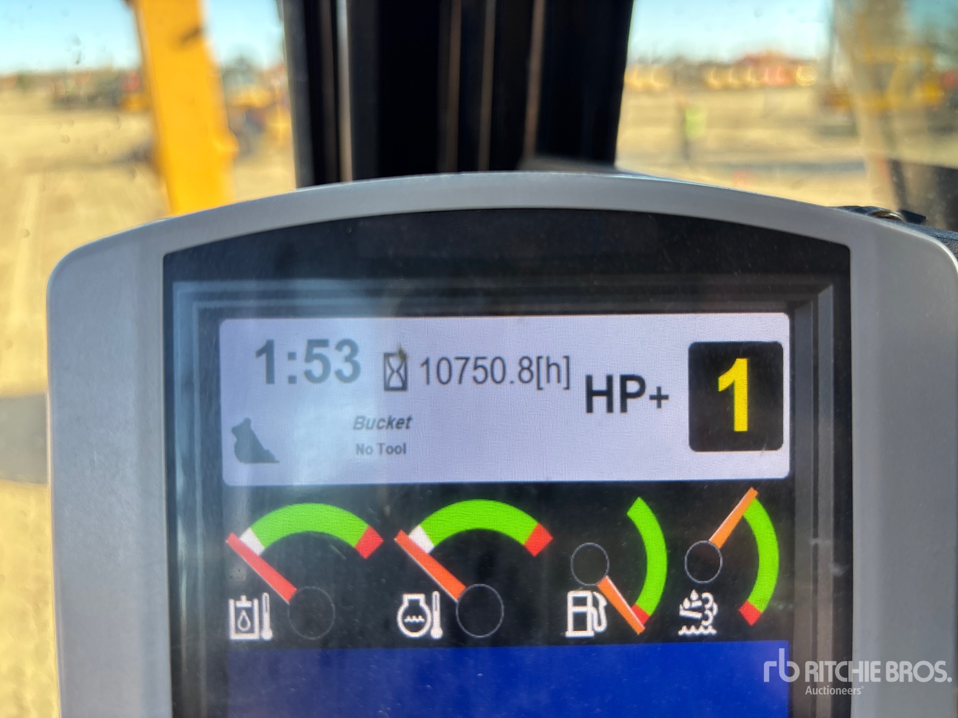 General Appearance with Hour Meter / Odometer