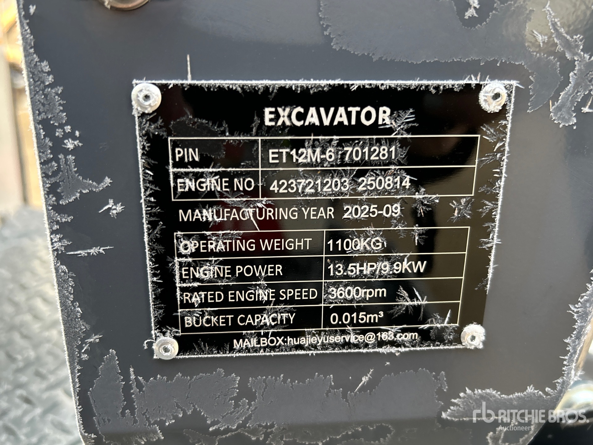 General Appearance with Numero seriale/numero d’identificazione del veicolo (VIN)