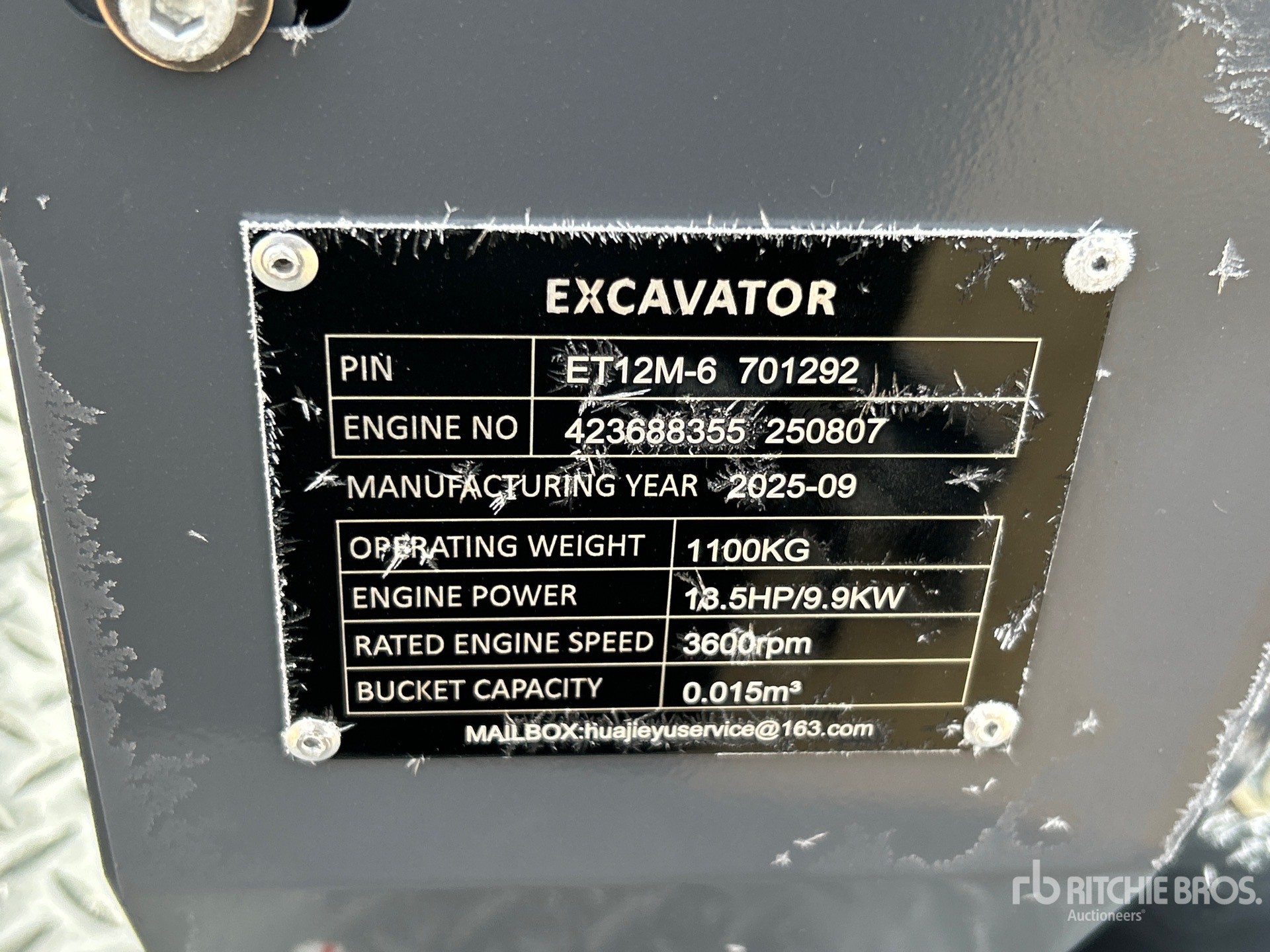 General Appearance with Numero seriale/numero d’identificazione del veicolo (VIN)