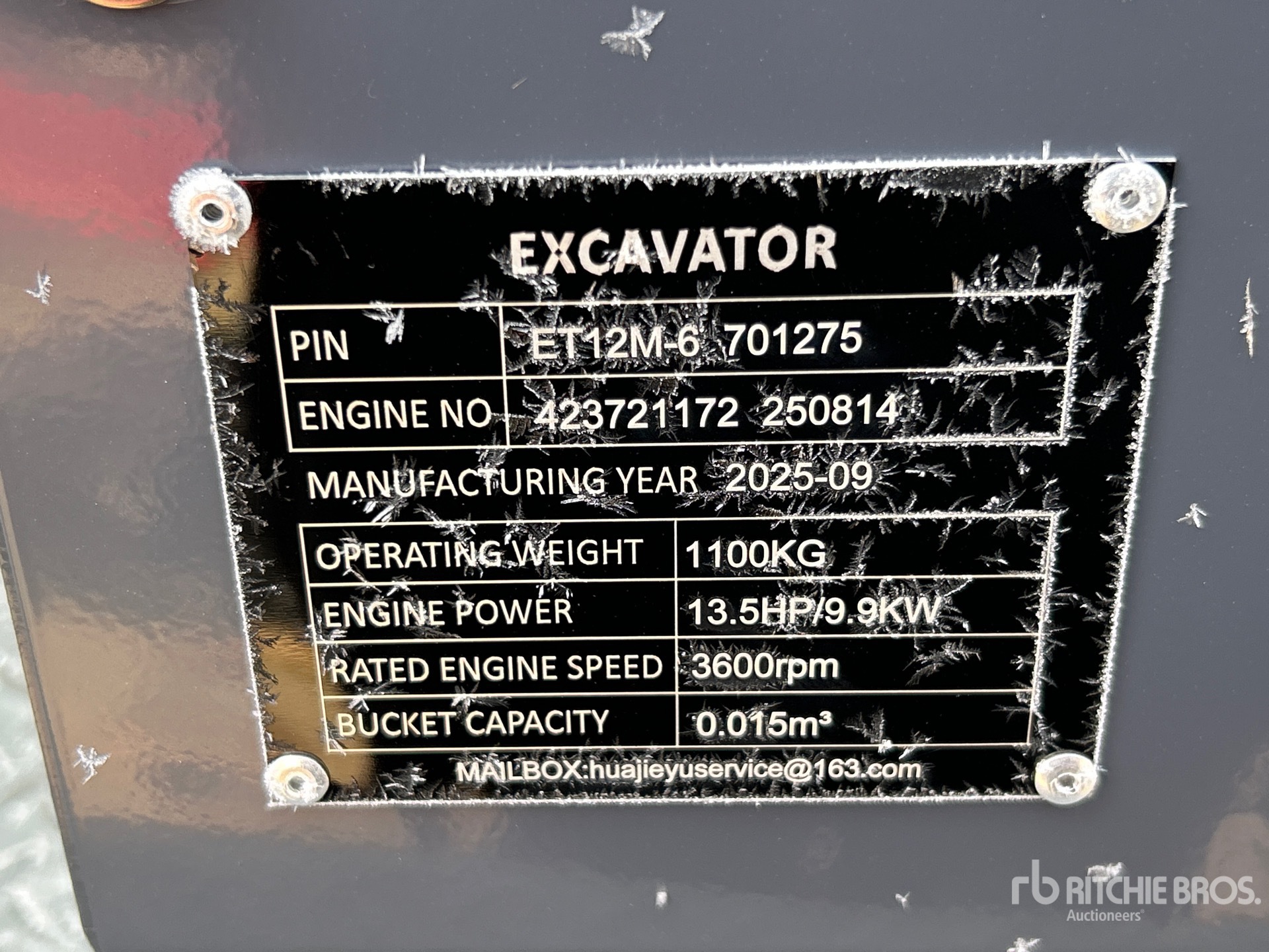 General Appearance with Numero seriale/numero d’identificazione del veicolo (VIN)