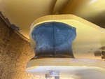 Chassis with Tamponi antivibrazioni dei rulli in gomma