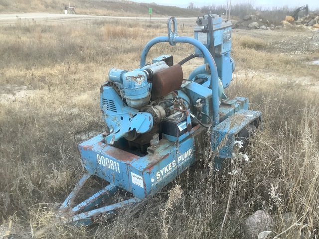 Sykes 683 Trailer-Mounted Water Pump