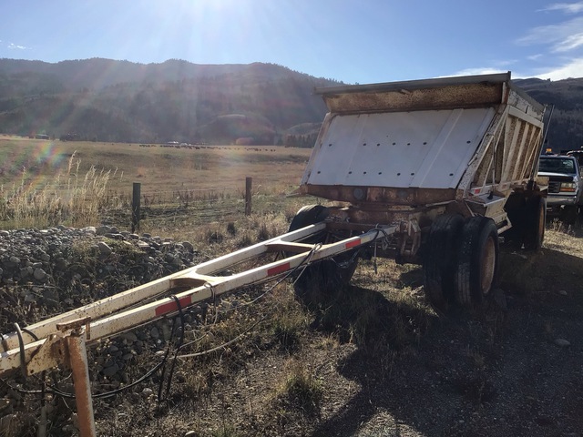 1995 Ranco 1120 T/A Turntable Pup Belly Dump Trailer 1995 Ranco 1120 T/A Turntable Pup Belly Dump Trailer