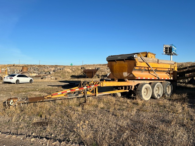 1991 Clement 38TTBT1511RK Tri/A Pup Dump Trailer