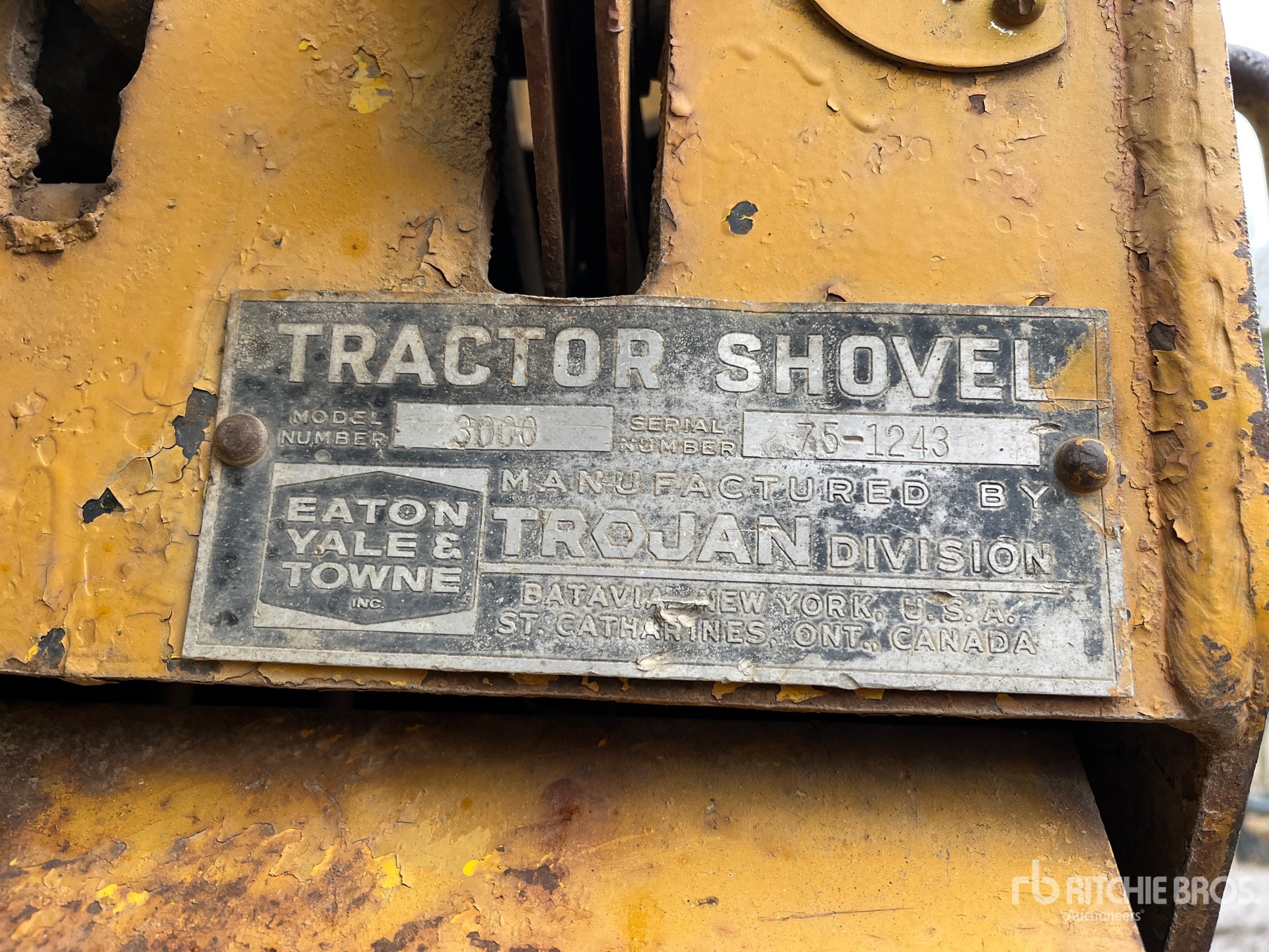 General Appearance with N.º de serie/VIN