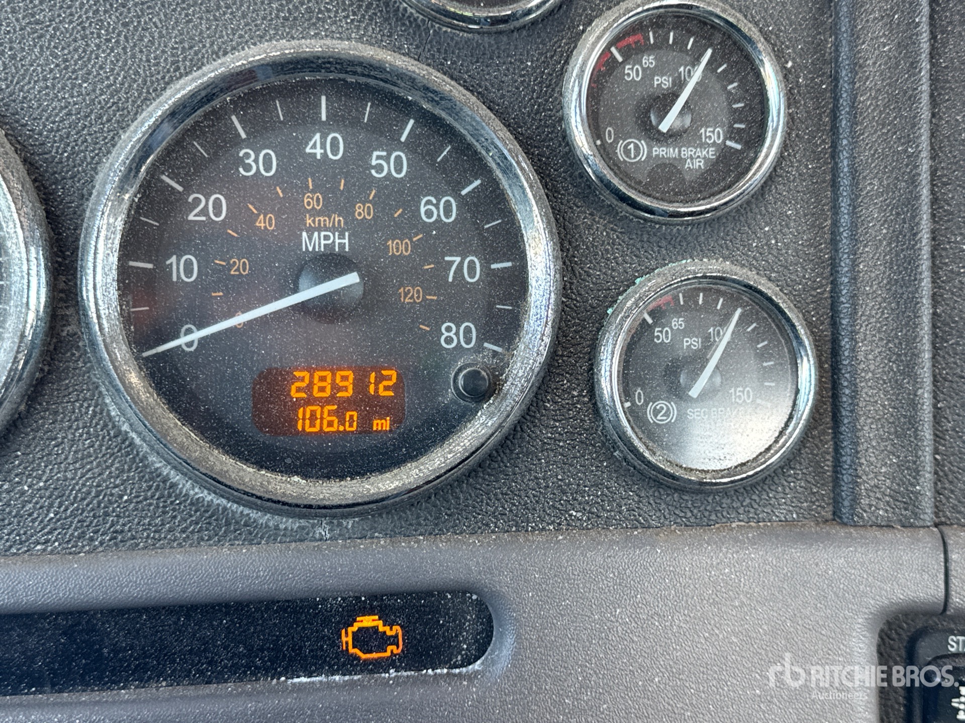 General Appearance with Hour Meter / Odometer