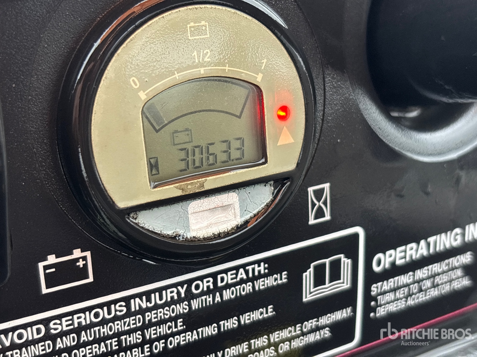 General Appearance with Hour Meter / Odometer