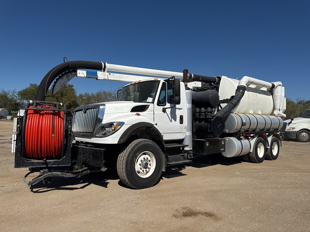 Vactor 2100 on 2012 International 7500 6x4 Sewer Cleaner Truck Vactor 2100 on 2012 International 7500 6x4 Sewer Cleaner Truck