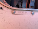 General Appearance with Second Serial Number/VIN Photo