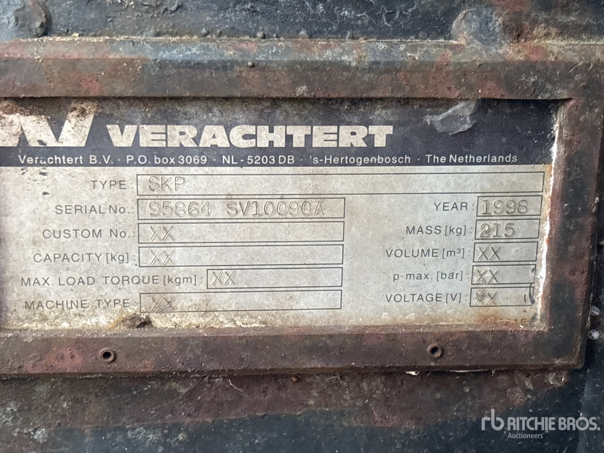 General Appearance with Numer seryjny/numer identyfikacyjny pojazdu