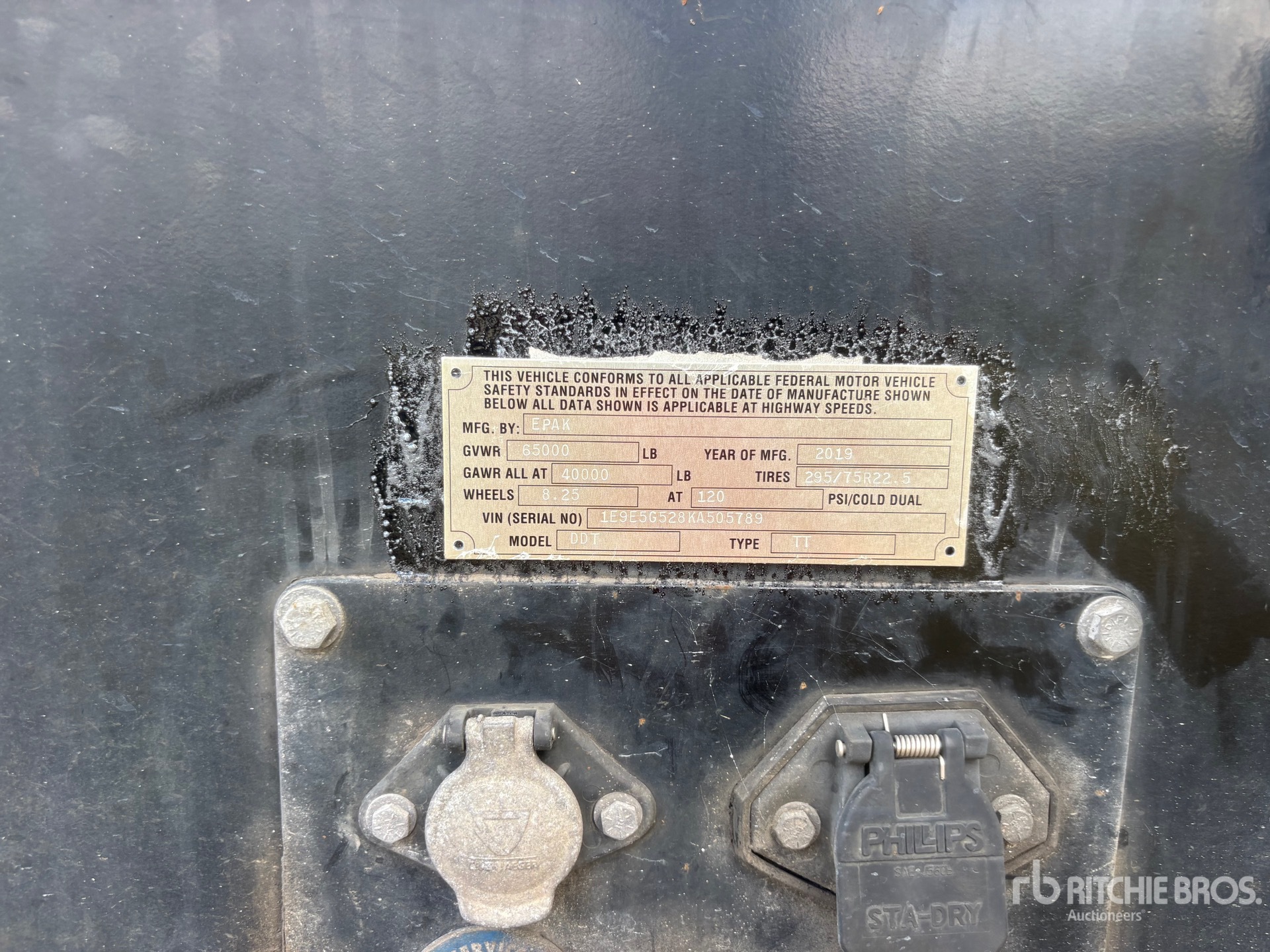 General Appearance with Numero seriale/numero d’identificazione del veicolo (VIN)