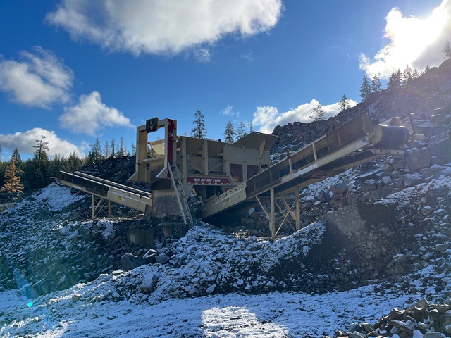 2021 RD Olson 5220 Portable Rip Rap Screen Plant 2021 RD Olson 5220 Portable Rip Rap Screen Plant