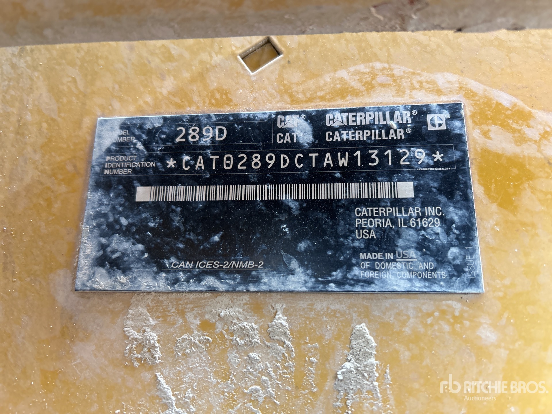 General Appearance with Numero seriale/numero d’identificazione del veicolo (VIN)