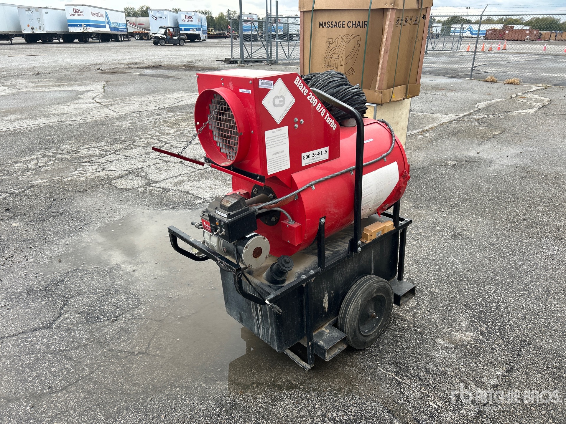 General Appearance with Picture, Left Front Corner